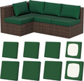 8Pcs Outdoor Cushion Covers, Stretch Patio Furniture Couch Chair Slipcovers | by VORSHAPE