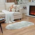 EasyJoy Ultra Soft Fluffy Shaggy Area Rug Faux Fur Rug Chair Cover Seat Pad by EasyJoy