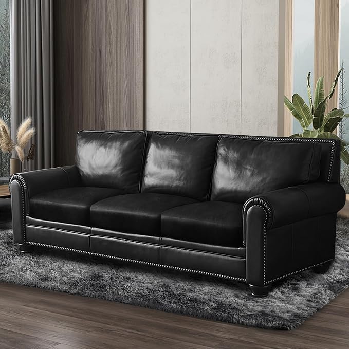 ANARACHON Leather Look Couch Cushion Covers Sofa Seat Slipcovers Sets Couches - Image 8