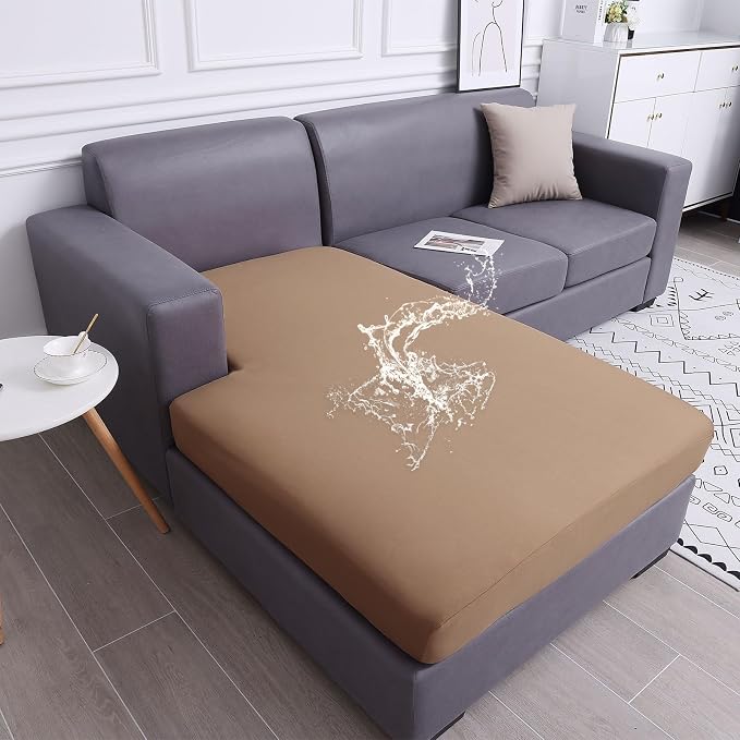 Waterproof Sectional Sofa Cushion Covers, L Shape Couch Slipcovers | L Shape by hyha