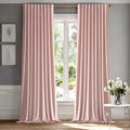 MIULEE Light Pink Velvet Curtains 52x84 inches Luxury Blackout Curtains | by MIULEE