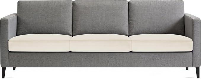 Hokway Velvet Couch Cushion Covers Water Resistant Seat Covers Stretch Sofa - Image 9