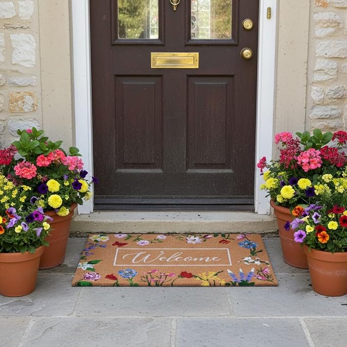Calloway Mills Butterfly Garden Welcome Doormat 24 x 36 - Image 5