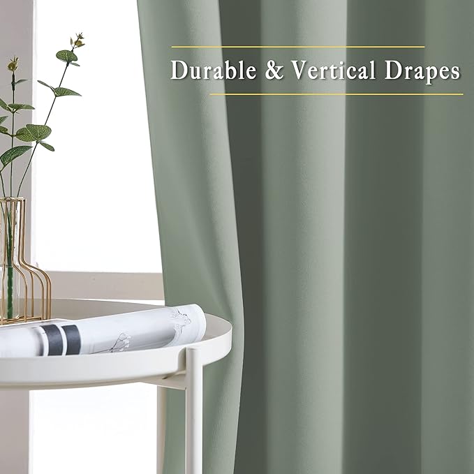 NICETOWN Room Darkening Patio Curtains - Image 5