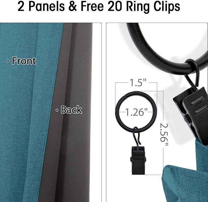 INOVADAY 100% Blackout Curtains - Image 4