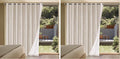 H.VERSAILTEX Linen Blackout Curtain Durable Thick Textured Linen Look 100% by HVERSAILTEX