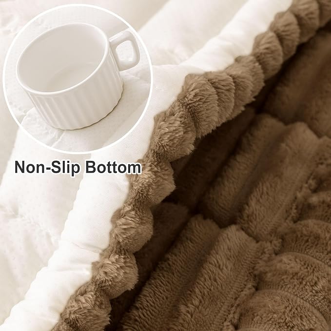 Couch Cover for Dogs, Washable Non Slip Plush Flannel Sofa Protector | Thick - Image 6