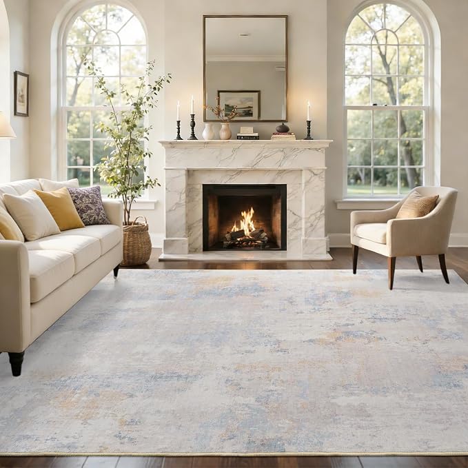 8x10 Ft Large Area Rugs for Living Room, Soft Non-Slip Washable Rugs Modern - Image 2