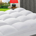 CHOKIT Twin XL Mattress Topper, College Dorm Extra Thick Pillow Top Mattress Pad for Back Pain Relief, Cooling Bed Topper Mattress Cover with 8-21 Inch Deep Pocket