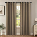 Joydeco Blackout Curtains 84 Inch Length 2 Panels Set, Thermal Insulated Long by JOYDECO