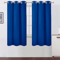 Royal Blue Thermal Blackout Curtains/42 x 72 Inch/Set of 2 Panels Room by Lemomo