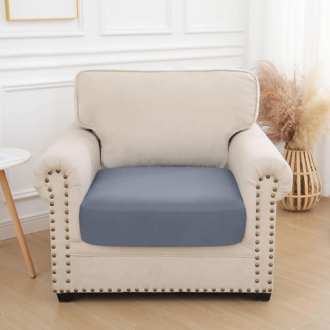 Waterproof Couch Cushion Covers, Stretch Sofa Seat Slipcovers | Stretch Fabric - Image 7