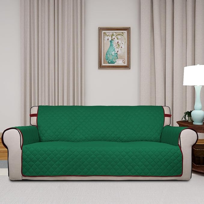 PureFit Reversible Quilted Sofa Cover Dog Couch Covers - Image 2
