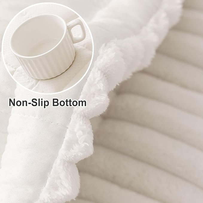 Couch Cover for Dogs, Washable Non Slip Plush Flannel Sofa Protector | Thick - Image 6