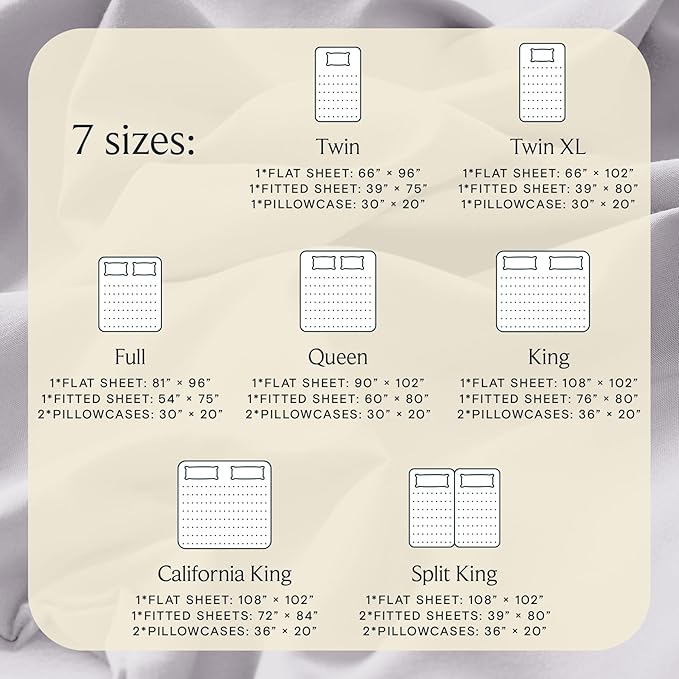 LuxClub 4 PC Sheet Set Bed Sheets Deep Pockets 16" Eco Friendly Wrinkle Free Cooling Machine Washable Hotel Bedding Silky Soft - Dove Gray Queen