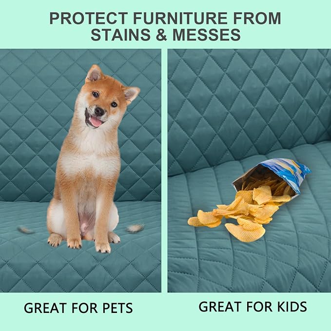 Reversible Chair Covers for Recliner Oversized, Water Repellent, Chair - Image 5