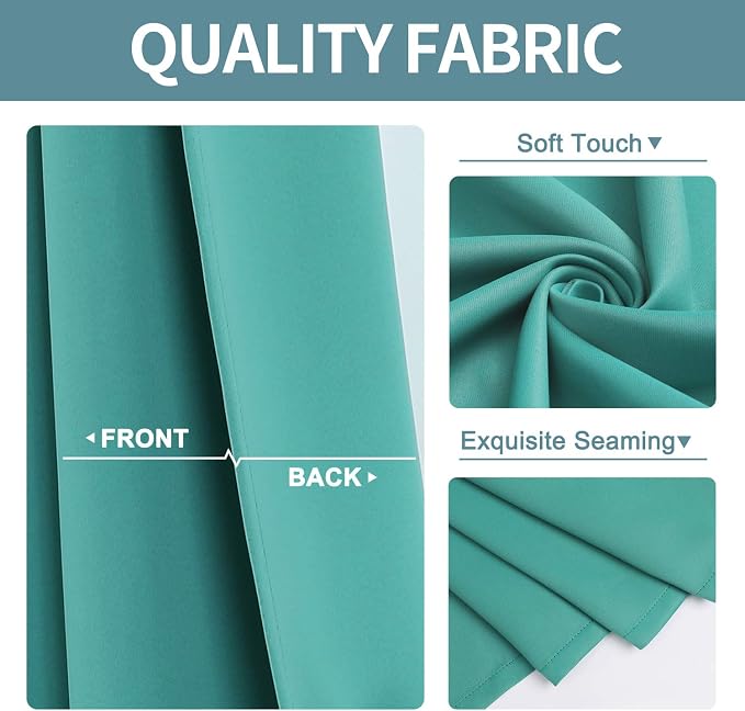 ChrisDowa Small Blackout Curtains - Image 4