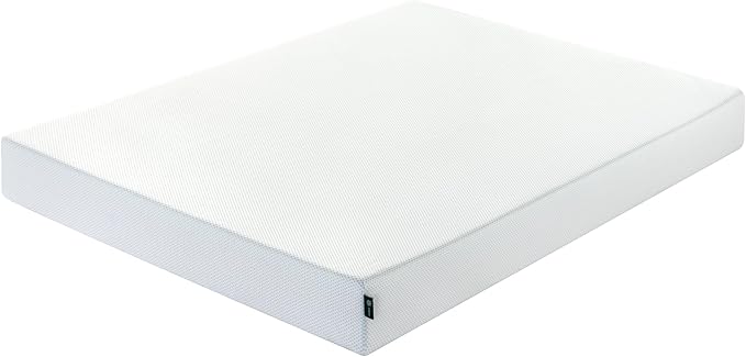 ZINUS 8 Inch Green Tea Cooling Memory Foam Mattress [New Version], Short Queen, Fiberglass Free, Medium Firmness, Cooling Gel Foam, Certified Safe Foams & Fabric, Mattress in A Box
