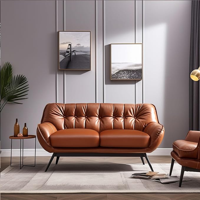 Fuloon Fuax Leather Couch Cushion Slipcover, Waterproof Stretch Covers - Image 5