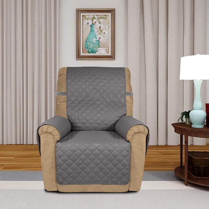 PureFit Reversible Recliner Chair Covers Couch Covers - Image 2