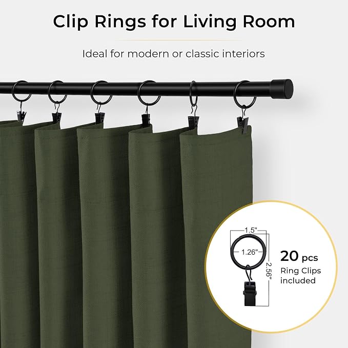 INOVADAY 100% Blackout Curtains - Image 5