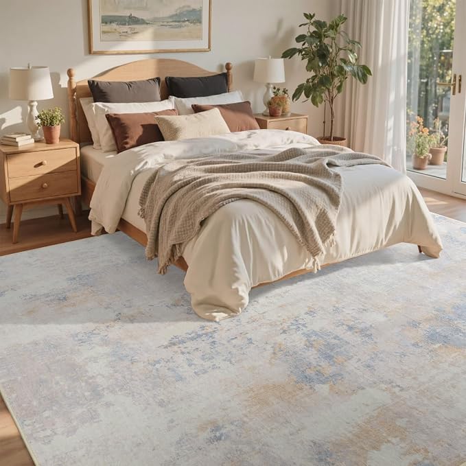 8x10 Ft Large Area Rugs for Living Room, Soft Non-Slip Washable Rugs Modern - Image 4