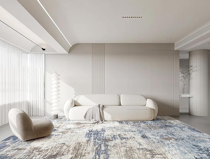 UERMEI 9x12 Area Rug Living Room Rugs - Image 8
