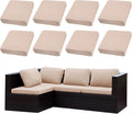 8PCS Patio Cushion Covers.Patio Furniture Couch SeatSlipcovers | Washable by SUKAIKEQA