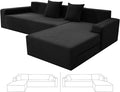 ZNSAYOTX Sectional Couch Covers, Stretch Jacquard Slipcovers by ZNSAYOTX