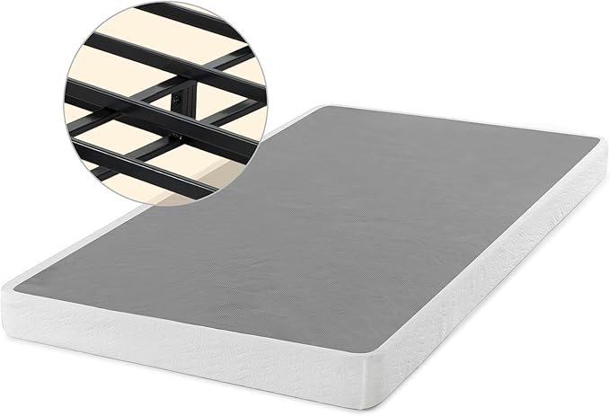 ZINUS 5 Inch Twin XL Metal Smart Box Spring, Mattress Foundation, Strong Metal Frame, Easy Assembly
