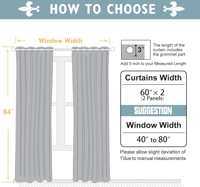 ChrisDowa 100% Blackout Curtains - Image 6
