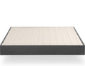ZINUS Upholstered Metal and Wood Box Spring, 9 Inch Mattress Foundation, Easy Assembly, Fabric Paneled Design, Queen