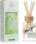 Reed Diffusers for Home, Bamboo Rain Scent 100ml （3.38oz） | Long-Lasting Natural Scented Oil for Use in Home, Bathroom, Office & Room Decor | Aromatherapy Air Freshener