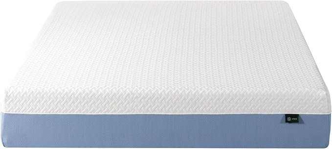 ZINUS 10 Inch Full Cooling Essential Memory Foam Mattress [NewVersion], Fiberglass Free, Medium Feel, Breathable Cooling Layers, Certified Safe Materials