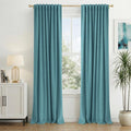 INOVADAY 100% Blackout Linen Curtains by INOVADAY