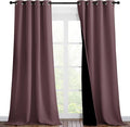 NICETOWN Thermal Insulated 100% Blackout Curtains, Noise Reducing Performance by NICETOWN