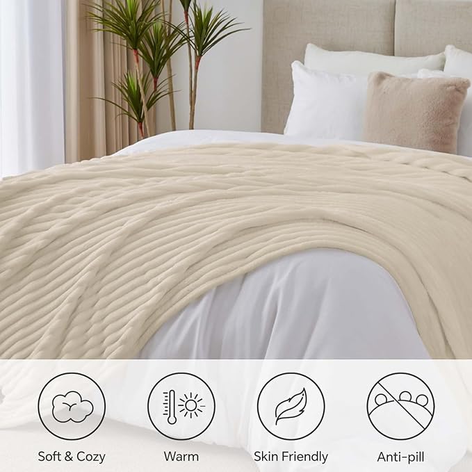 BEDELITE Ribbed Full Size Blanket - Image 7