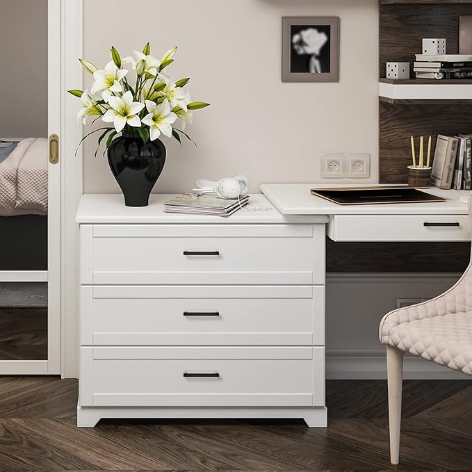 Ravinte 10 Pack Black Cabinet Pulls 4-1/2 Inch Square Kitchen Cabinet Handles Matte Black Kitchen Hardware for Drawer Pulls Drawer Handles Come with Screwdriver