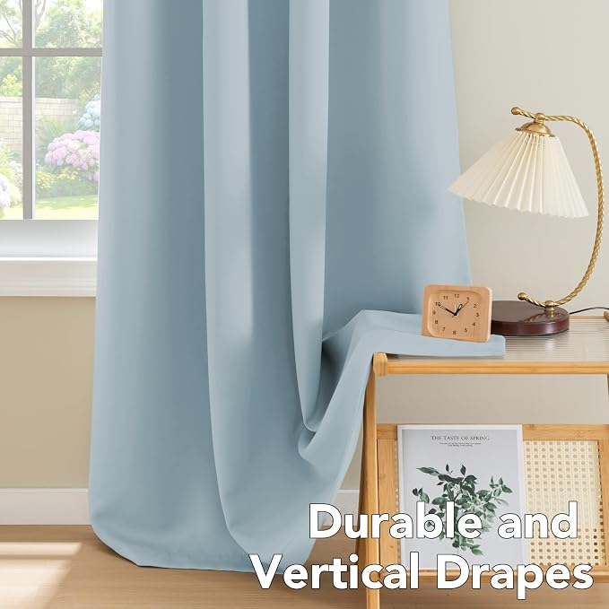 H.VERSAILTEX Pink Curtains for Bedroom Thermal Insulated Living Room Curtains - Image 8
