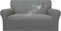 Easy-Going 100% Waterproof Loveseat Couch Cover Stretch Jacquard Sofa Cover | by Easy-Going