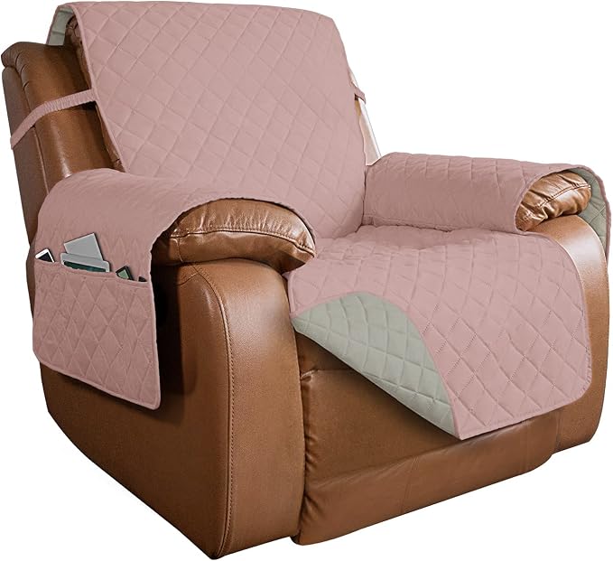 PureFit Reversible Recliner Chair Covers Couch Covers by PureFit