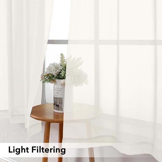 Simplebrand Ivory Valances 14 Inches Long - Image 3