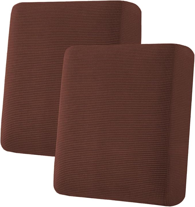 H.VERSAILTEX Super Stretch Individual Seat Cushion Covers Sofa Covers Couch by HVERSAILTEX