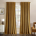 MIULEE Velvet Curtains Extra Wide 72x84 inches Gold Curtains | Luxury, Room by MIULEE