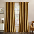 MIULEE Velvet Curtains Extra Wide 66x84 inches Gold Curtains | Luxury, Room by MIULEE