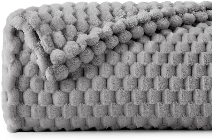 BEDELITE Grey Large Throw Blanket - Image 8