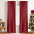 INOVADAY 100% Blackout Linen Curtains by INOVADAY