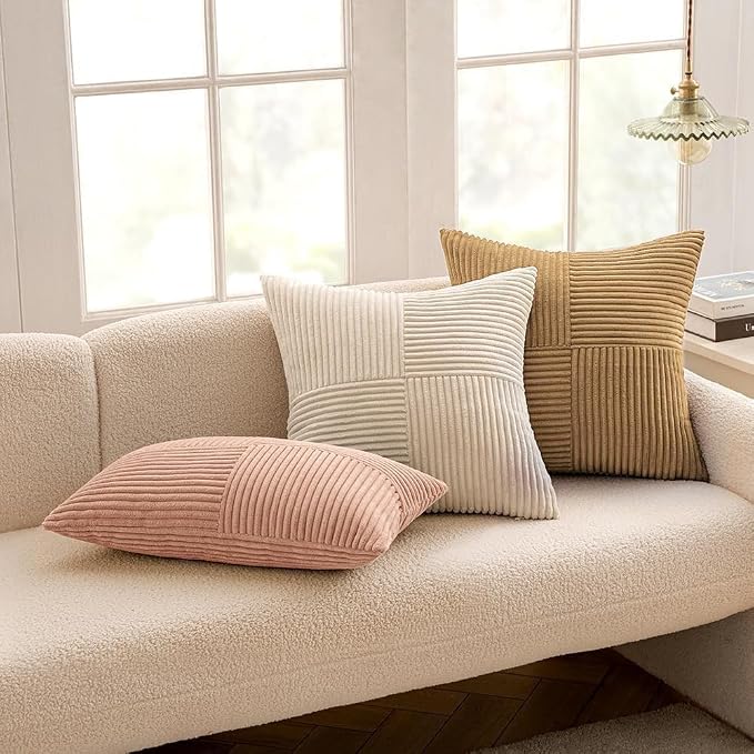 MIULEE Camel Brown Decorative Throw Pillow Covers - Image 5