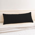 Aegero Corduroy Decorative Throw Pillow Covers 14x36 InchSoft Striped Pillow by Unknown