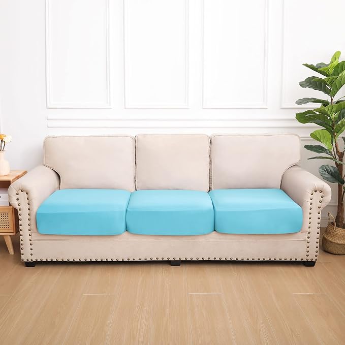 Waterproof Couch Cushion Covers, Stretch Sofa Seat Slipcovers | Stretch Fabric - Image 7
